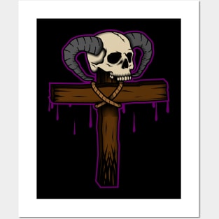 Skull Cross Posters and Art